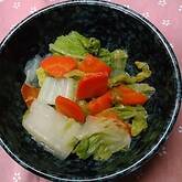 白菜のからし和え