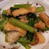 小松菜のユズコショウ炒め