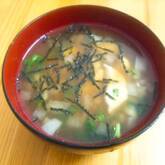 そば米とささ身の吸い物