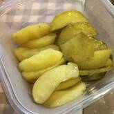 サツマイモとリンゴのコンポート