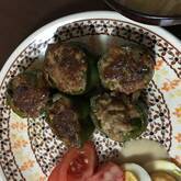和風ピーマンの肉詰め