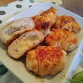 鶏のチーズはさみ焼き