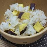 焼き芋たっぷり混ぜご飯