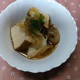 厚揚げのだし煮
