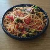 トマトクリームパスタ