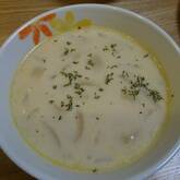 とろみ豆乳みそスープ