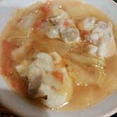 鶏むね肉のトロミスープ