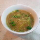 長芋のみそ汁