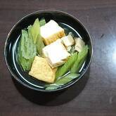 昔ながらの定番 フキと油揚げの煮物