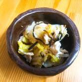 白菜とささ身の和え物