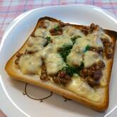 マヨ納豆トースト