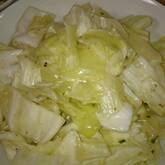 キャベツのマスタード和え