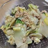 やみつき！無限に食べられるゆで白菜サラダ