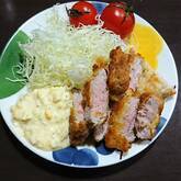 ヒレカツタルタルソースのせ