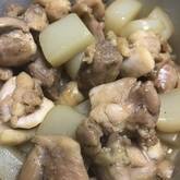 鶏肉と蒟蒻の甘辛煮