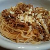 みそミートパスタ