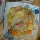 鶏ジャガの塩煮