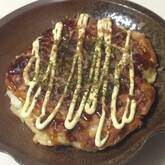 豆腐入りお好み焼き