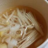エノキのみそ汁