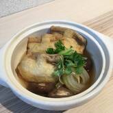 肉詰め巾着の炊き合わせ