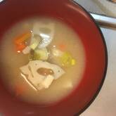 レンコンのみそ汁