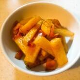 イモのオイスター炒め