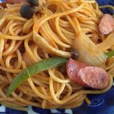 懐かしいナポリタンパスタ