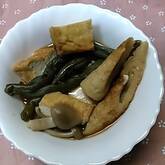 ちくわと厚揚げの煮物