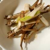 シシャモのバター焼き