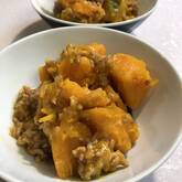 そぼろカボチャ