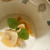 バナナヨーグルト