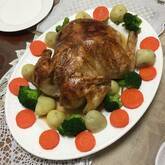 ふたりのローストチキン