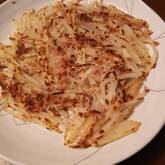 ジャガイモとツナのペタンコ焼き