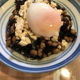 豆腐のそぼろ丼