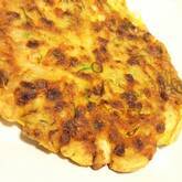 ニラ納豆のチヂミ