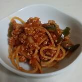 みそミートパスタ