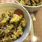 ヒジキと納豆のチャーハン