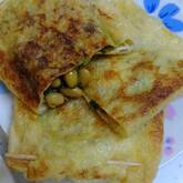 油揚げの納豆袋焼き