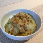 調味料２つ！白菜と油揚げのくったり煮