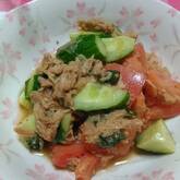 シンプルツナサラダ