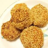 ニンジンと豆腐のドーナツ