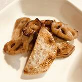 焼き里芋の甘辛焼き