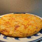 生クリームなしスペイン風オムレツ