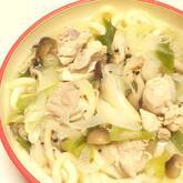 5分で完成！ゴマ油香る 鶏のうま塩うどん