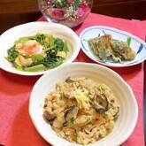 ふっくらおいしいカキご飯