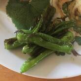 シシトウの黒コショウ炒め