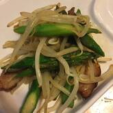 アスパラとベーコンの和風炒め