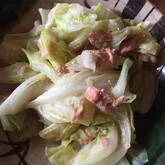 キャベツのチーズ炒め