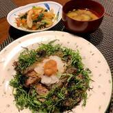 おろしのせ和風ステーキ