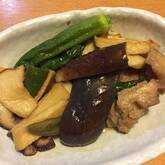 鶏肉と夏野菜の揚げびたし